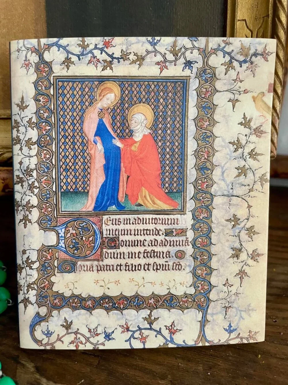 Vintage Catholic Devotional Collection: Print, Book of Hours & Rosary